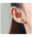 Silver Stud Earring STS-5813